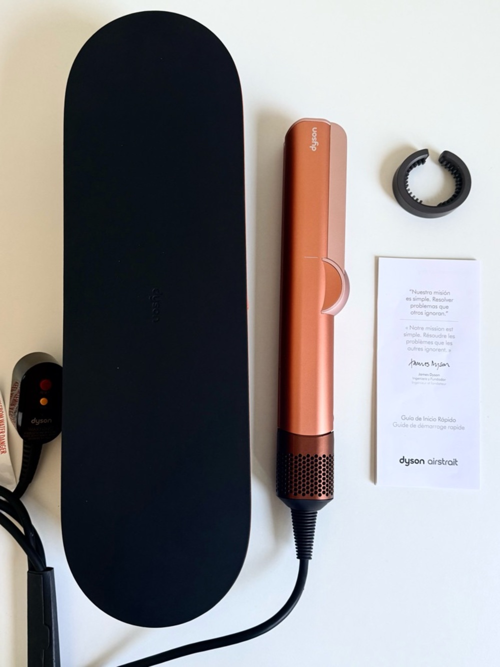 Dyson Airstrait Straightner special edition Amber Silk